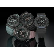 Casio Mens XL Series G-Shock Quartz 200M WR Shock Resistant Resin Color: Black (Model GA110-1ACR)