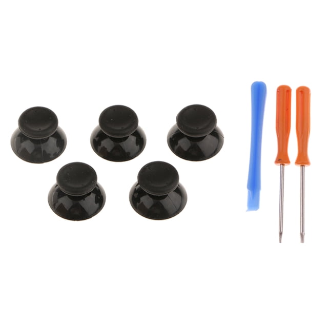 5Packs Thumb stick hold Joypad Caps Cubierta Antideslizante Con Scrtewdriver Herramientas De Palanca Para 360 Controller CUTICAT Tapa de agarre de palo de pulgar
