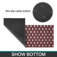 thumbnail image 6 of Red Bigfoot and Heart Pattern Kitchen Rugs Sets Of 2,Anti Fatigue Kitchen Mat Rugs Non Slip Washable,Decorative Kitchen Floor Mats for Kitchen,Sink,Laundry,17"x30"+17"x47", 6 of 7