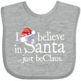 thumbnail image 3 of Inktastic I Believe In Santa 2 Boys or Girls Baby Bib, 3 of 4