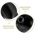 thumbnail image 4 of Shisuyan kitchen gas stove knobs Gas Stove Knobs Plastic Black Homeowners Cooking 2Pcs, 4 of 9