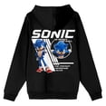 thumbnail image 2 of Sonic The Hedgehog Im Ready To Roll Black Hoodie, 2 of 3