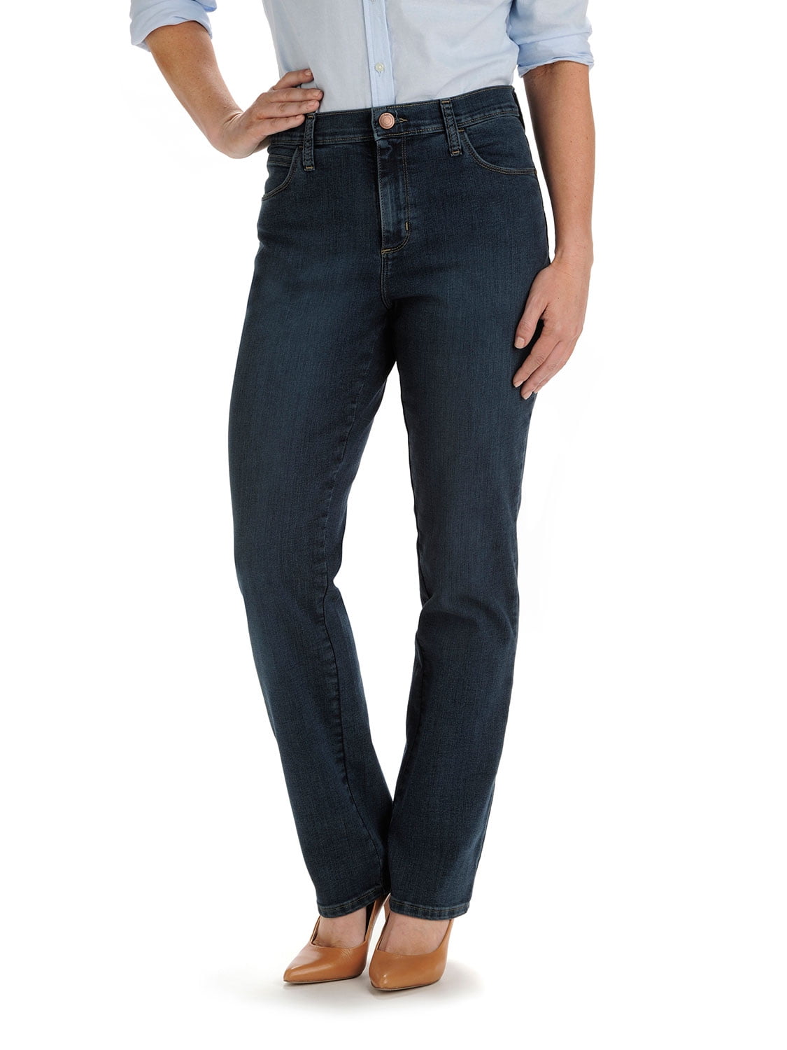 lee comfort waist jeans petite