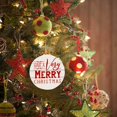thumbnail image 3 of YFKFYTG Clearance Sales Today Deals Prime Home Decor,1PC Christmas Ornament Paperboard Christmas Tree Pendant Crafts with Rope, 3 of 5
