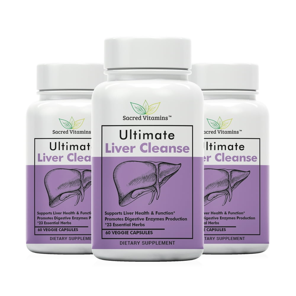 Premium 30Day Liver Cleanse Complete Liver Detox Cleanse and Repair