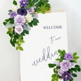 thumbnail image 3 of Wedding Arch Flowers Set of 2 for Wedding Welcome Sign Artificial Wedding Flower, 3 of 5