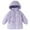 Light Purple, variant on WOYY Toddler Girls Long Winter Down Coat Warm Hooded Outerwear Quilted Jacket, Sizes 3-4T