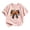 A319 Pink, variant on Yuncity Boys Girls T-Shirts Halloween Bow Graphic Tees Kids Short Sleeve Crewneck Casual Summer Fashion Holiday Tops Size 3-4 Years
