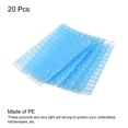 thumbnail image 3 of Uxcell 3.9 x 5.85inch Bubble  Bags,Clear Cushion Double Bubble Pouches Bags blue 20pcs, 3 of 5