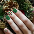 thumbnail image 2 of Christmas Nail Stickers Fashion Manicure Decorations Accessories Holiday Party DIY Art Design, 2 of 3
