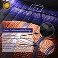 thumbnail image 6 of JQinHome Full 3-Piece Basketball Court Comforter Sets 3D Sports Themed All-Season Down Alternative Quilted Duvet Reversible Design Includes 1 Comforter, 2 Pillow Shams, 6 of 8