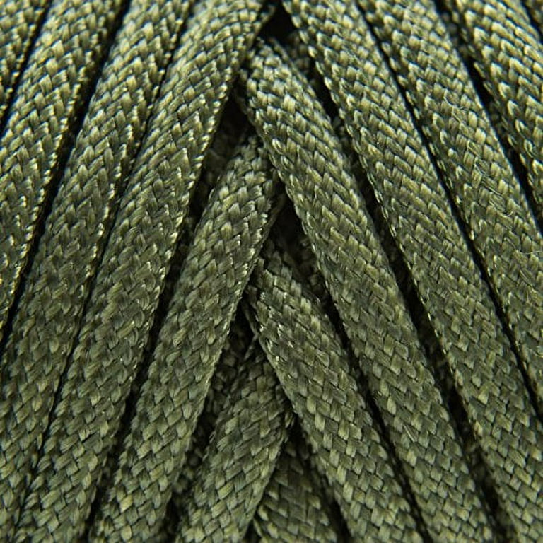 TOUGH-GRID 550lb Camo Green Paracord/Parachute Cord - 100% Nylon Mil-Spec  Type III Paracord Used by The US Military, Great for Bracelets and  Lanyards