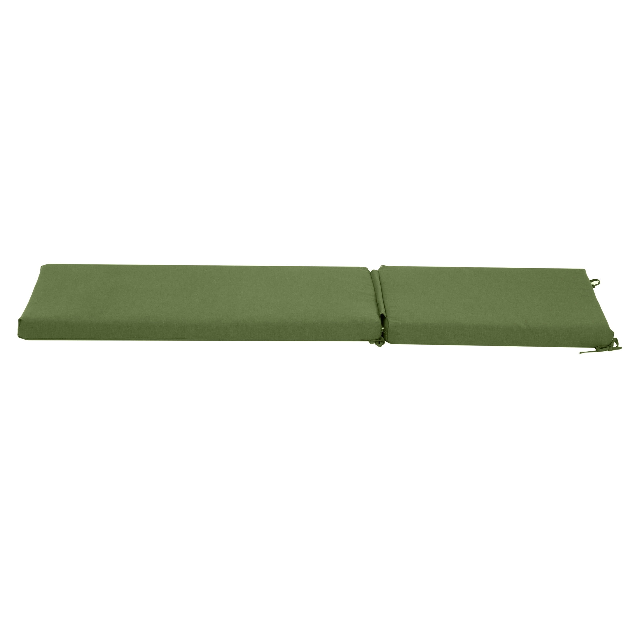 Christopher Knight Home Outdoor Chaise Lounge Cushion, 75"x 23"x 3", Green