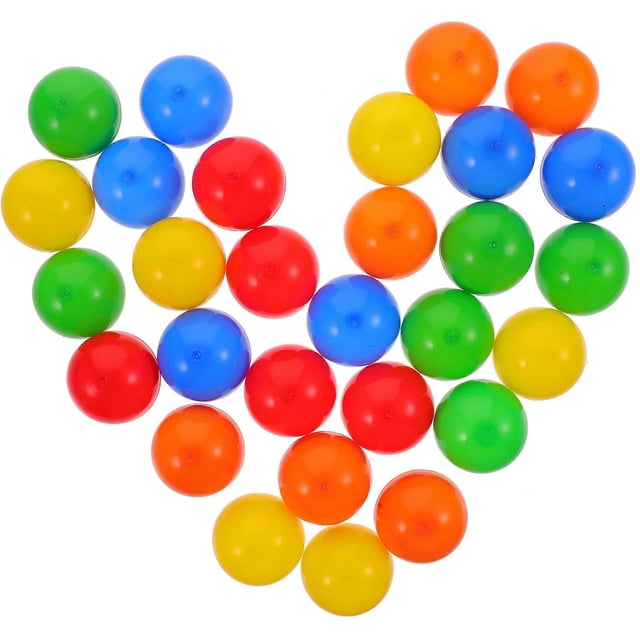 20Pcs Activity Lottery Balls Small Funny Colorful Activity Hollow Balls