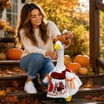 thumbnail image 6 of AZXY Thanksgiving Porch Goose Outfits, 23 Inch Turkey‑Themed Costume for Cement & Plastic Porch Goose Statue, Holiday Goose Clothing for Outdoor Garden Yard Lawn Patio Statue Decoration, 6 of 6