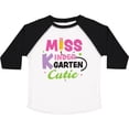 thumbnail image 3 of Inktastic Miss Kindergarten Cutie with Pencil and Stars Girls Toddler T-Shirt, 3 of 5
