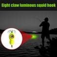 thumbnail image 4 of Ygjytge Anzuelos Luminosos para Calamar 12 Agujas Señuelo Pesca para Pulpo Sepia (91g), 4 of 7