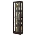 thumbnail image 5 of Slim Hardwood Side Entry Curio Cabinet in Cherry Brown by Pulaski Furniture, 5 of 7