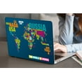thumbnail image 5 of KSK KAISHEK Hard Protective Shell Case Cover Only Compatible MacBook Pro 13"( Retina Display, Early Late 2012/2013/2014/2015) Model A1502 A1425, No CD-ROM World Map 44, 5 of 5