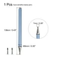 thumbnail image 2 of Unique Bargains Stylus Pens for Touch Screens Magnetic 2 Fine Point Disc Universal Capacitive Pen Sensitivity, Blue, 2 of 7