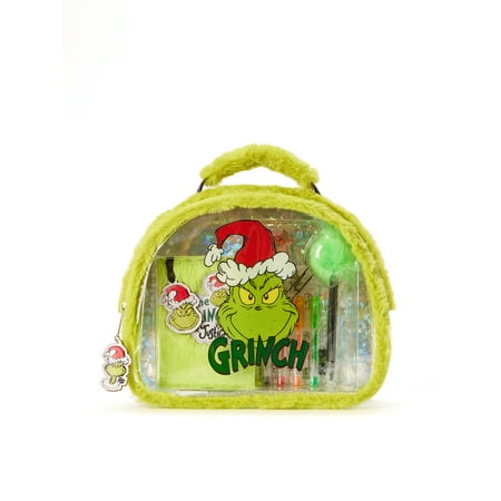 Justice x Grinch Girls 12-Piece Stationary Set
