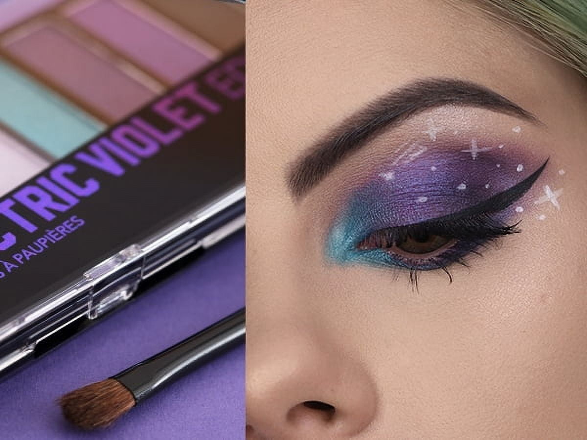 (2 pack) Rimmel London Magnif'eyes Eyeshadow Palette, Electric Violet, 0.5 oz