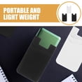 thumbnail image 4 of 3 pcs Silicone Cellphone Wallet Sticky Phone Wallet Adhesive Phone Card Holder for Back of Phone Case, 4 of 6