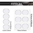 thumbnail image 2 of 48 PCS Drum Gel Pads Drum,Gel for Drums Silicone Drum Damper Gel Pads, Clear Drum Silencersand Long Strip Drum Silencers Pads Set Strong Sticky Sound Dampening Pads(Transparent), 2 of 5