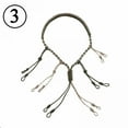 thumbnail image 6 of FNNMNNR 1Pc Duck Call Lanyard Cord Hunter Game Call Lanyard Decoy Rope with 12 Adjustable Loops Wild Bird Whistle B, 6 of 6