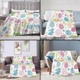 thumbnail image 5 of JingChun Easters Blanket, Spring Easter Colorful Eggs Blanket for Easter Decoration, Cozy Fuzzy Plush Warm Blankets for Couch Sofa Bed 39x51 inch, 5 of 6