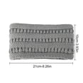 thumbnail image 3 of Bandeau d'Hiver pour Femmes Respirant Doux Tricoté Bandeau Chauffant d'Hiver, 3 of 10