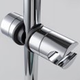 thumbnail image 4 of Support de Douche Réglable 18-25MM de Diamètre, Design Chrome + Main, Installation Simple, Adapté pour Rail de Douche, 4 of 5