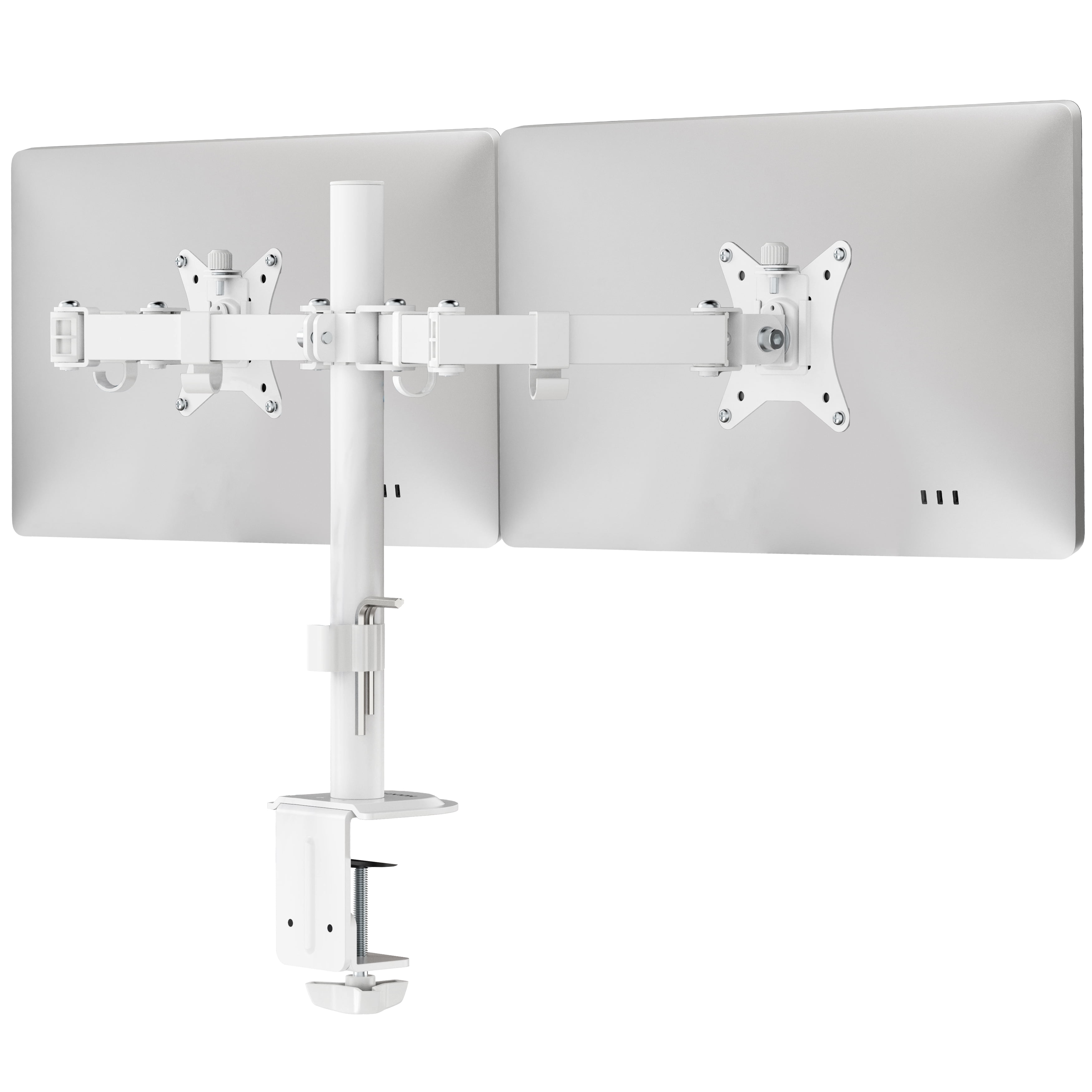 Full Motion Dual Monitor Desk Mount