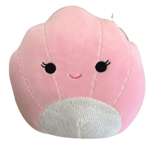 Squishmallows Sealife Animal Aicha the Pink Seashell Squishmallow Plush Doll Kellytoy 8 inches New
