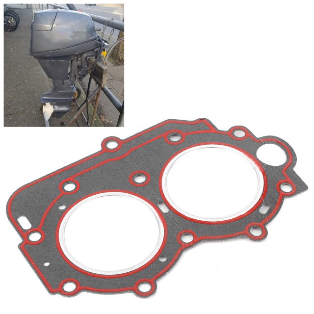 Junta de reemplazo de junta de culata Higoodz 63V-11181-A1-00 Yamaha 9,9/15/18 HP 2 tiempos