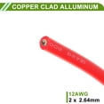 thumbnail image 7 of Unique Bargains Ground Wire Power Wire 10FT Black Red TC 1 Set 12AWG 1 Pin Fully Insulated & Soft Touch Jacket Universal, 7 of 7