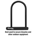 thumbnail image 3 of U-Lock Master Lock 8320D con llave, acero endurecido de 18 cm de ancho, 3 of 7