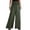 Army Green, variant on Womens Wide Leg Palazzo Pants 2026 Summer Spring Fashion High Waisted Casual Flowy Work Dress Pants Trousers Office Slacks Black XL