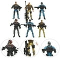 thumbnail image 4 of TOYMYTOY 6pcs Special Forces Soldier Models with Moveable Arms and Legs Educational Toys, 4 of 5