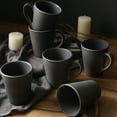 thumbnail image 5 of Stone + Lain Grao Stoneware Collection Dinnerware Set, 32-Piece Service for 8, Grey, 5 of 7