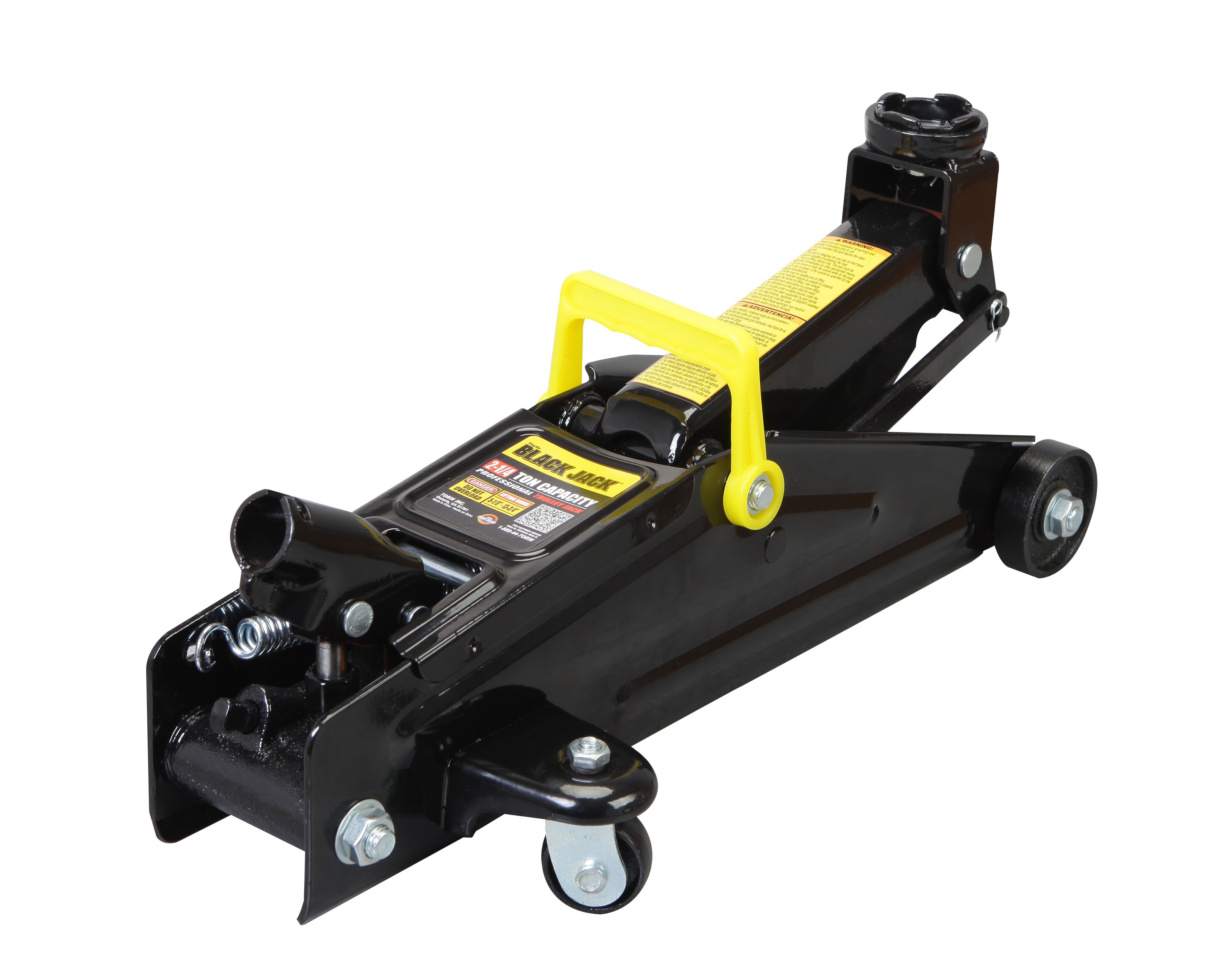 Black Jack 2.25 Ton Trolley Jack with 2.25 Ton Jack Stands in Case Black - T82253W - image 4 of 13
