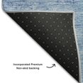 thumbnail image 7 of Dalyn Rugs Premium Machine Washable Mayfield AMF664 Denim 3' x 5' Rug, 7 of 7