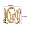 thumbnail image 3 of Cortina ACaja Delicada Hollow Circle Circina Cortina Prime Cortina TIEBACK Clip, 3 of 5