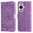 thumbnail image 1 of Funda tipo cartera GANGXUN para Huawei Nova 11 , diseño girasol, cuero PU, soporte, cierre magnético, tarjetero, 1 of 5