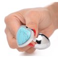 thumbnail image 1 of Booty Sparks Gemstones Tapón anal de corazón turquesa - Pequeño, 1 of 1