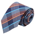 thumbnail image 3 of Cravate, 57,5 Po Longue Durable Exquise Style Classique Polyester Soie Hommes Cravate Haute Densité 3,1 Po de Large pour Réunion pour Bureau pour Fête, 3 of 8