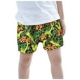 thumbnail image 3 of Gubotare Teen Boy Swim Trunks Boys Swim Trunks Toddler Swim Shorts Little Boys Bathing Suit Swimsuit Swimwear Size 4-5T (Yellow,4-5 Years), 3 of 5