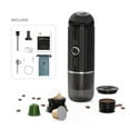 thumbnail image 2 of Heating Portable Coffee Machine Fit Capsule & Ground Travel Expresso Coffee Maker For Camping Office With Portable Bag , Removable Reservoir, 2 of 5