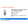 thumbnail image 2 of Tail Light Bulb - Compatible with 1981 - 1984 Volkswagen Rabbit 1982 1983, 2 of 2