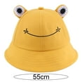 thumbnail image 5 of Windfall Bucket Hat Breathable Ears Embroidery Pattern Cotton Froggy Fisherman Cap for Women, 5 of 8